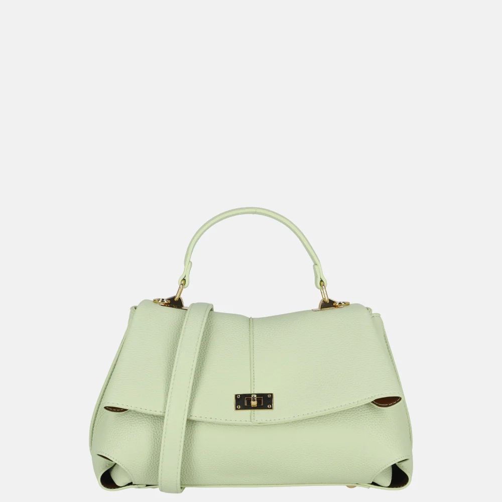 Firenze handtas draaislot light green