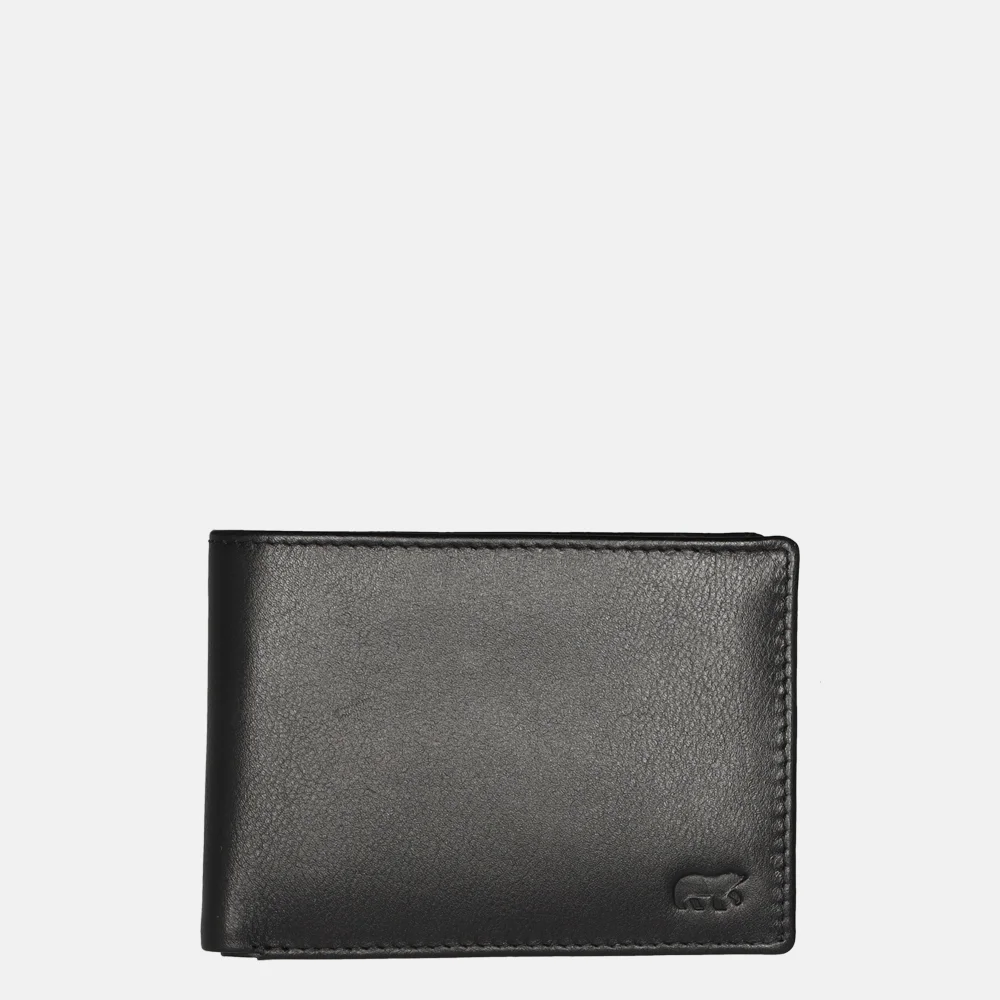 Bear Design billfold zwart bij Duifhuizen
