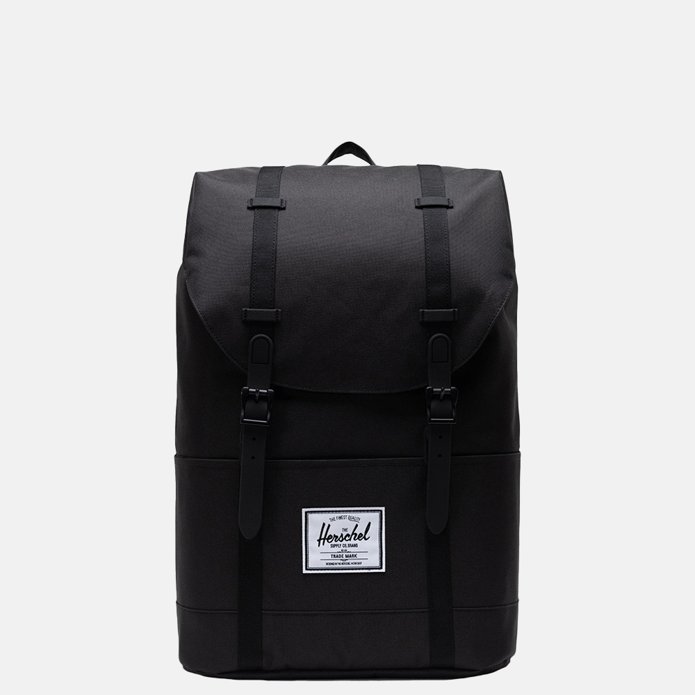 Herschel Retreat Eco rugzak 15 inch black/black bij Duifhuizen