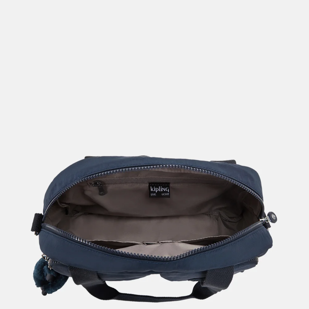 Kipling Cool Defea schoudertas blue bleu  bij Duifhuizen