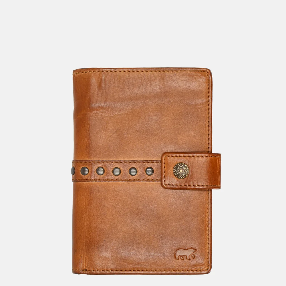 Bear Design portemonnee cognac