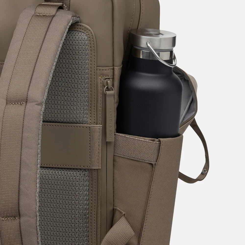 Kapten & Son Bergen Pro rugzak walnut bij Duifhuizen