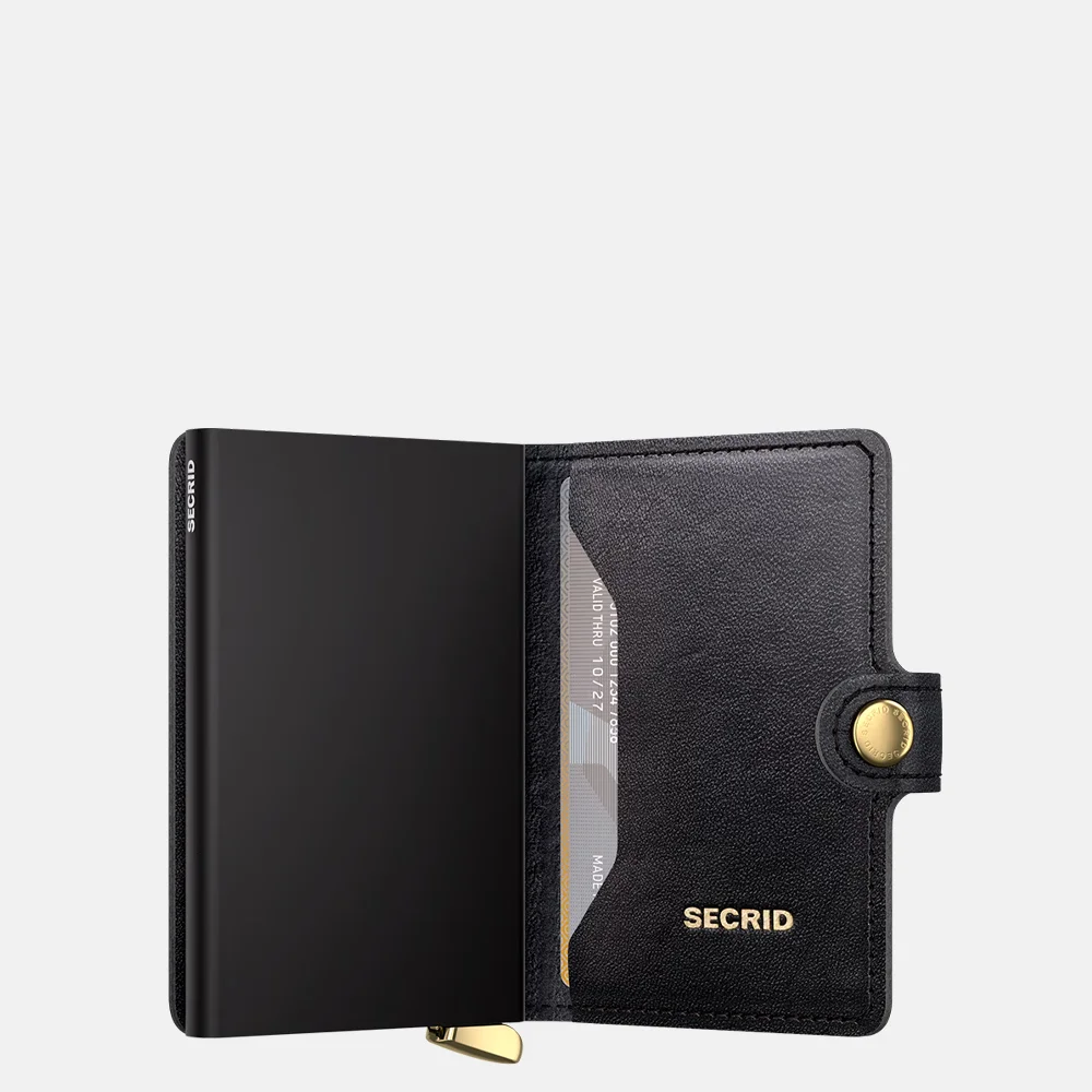Secrid Premium Miniwallet Emboss Diamond pasjeshouder black bij Duifhuizen