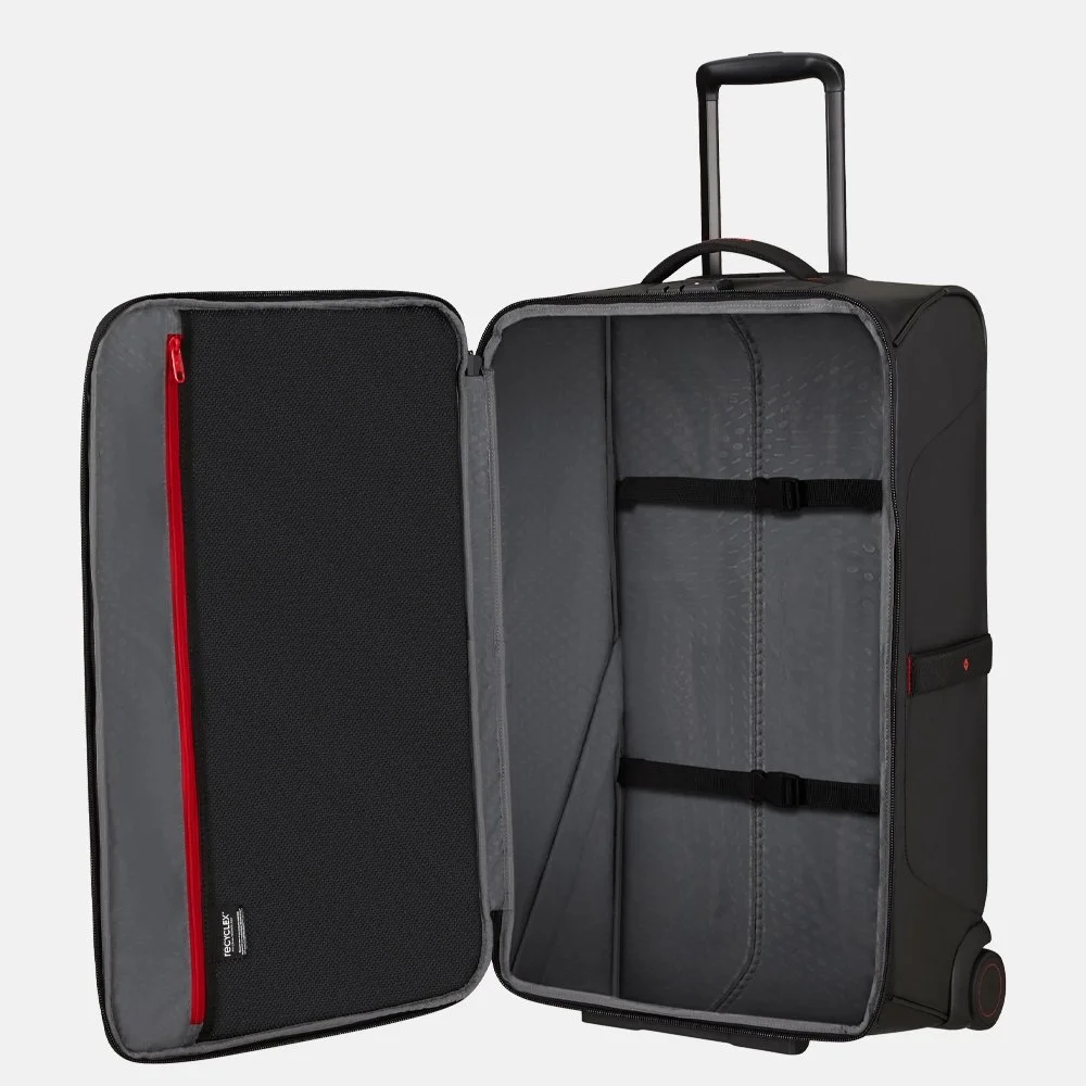 Samsonite Ecodiver reistas op wielen 67 cm black bij Duifhuizen