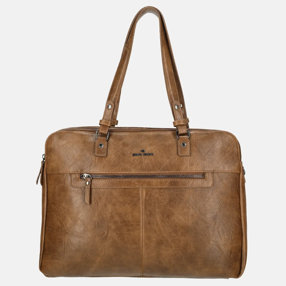 Enrico Benetti Julia shopper camel bij Duifhuizen