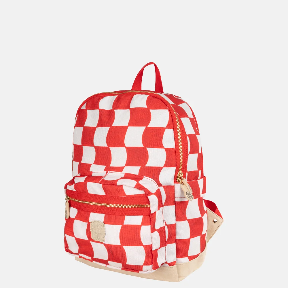 Pick & Pack Check it out kinderrugzak M red bij Duifhuizen