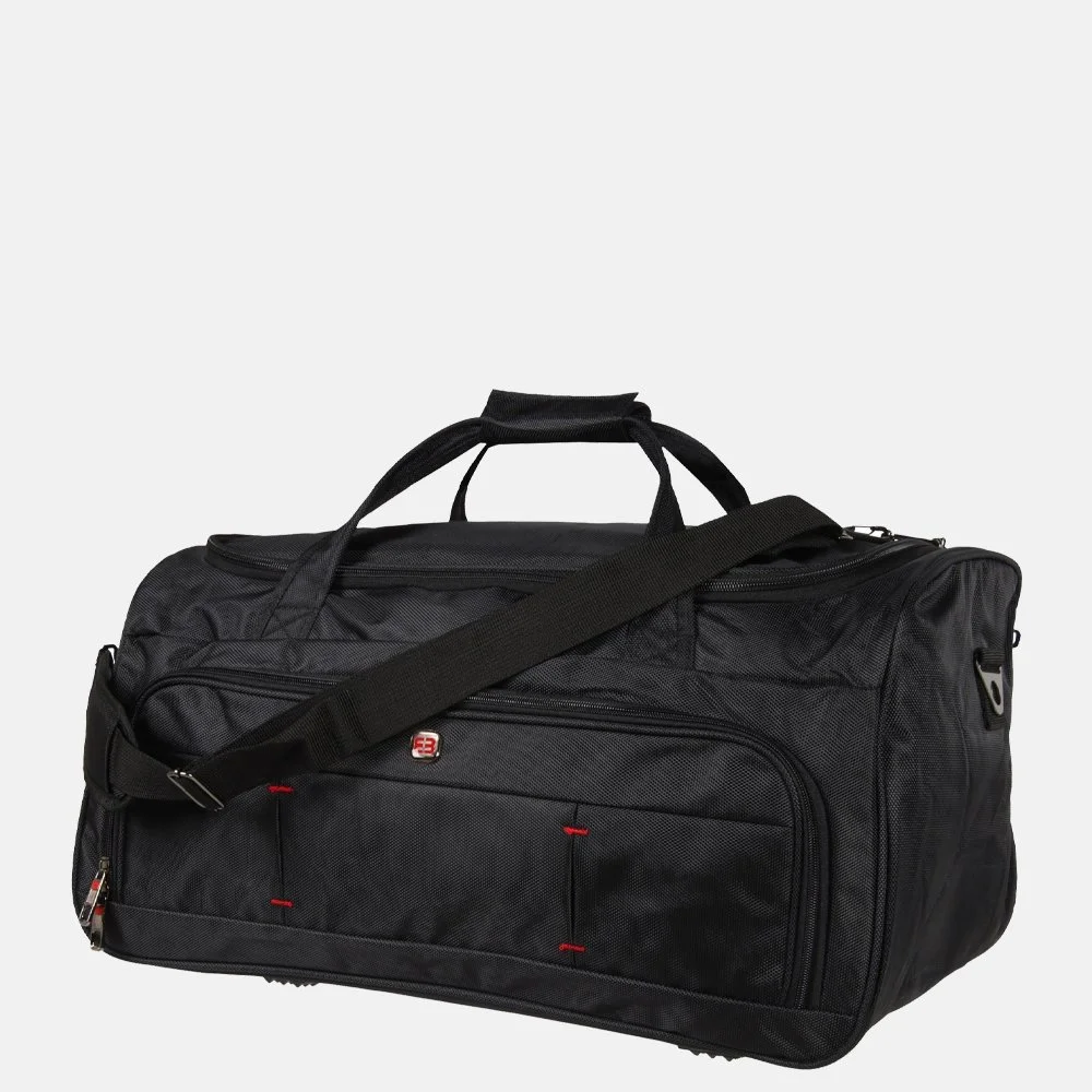 Enrico Benetti Cornell weekendtas 55 cm zwart bij Duifhuizen