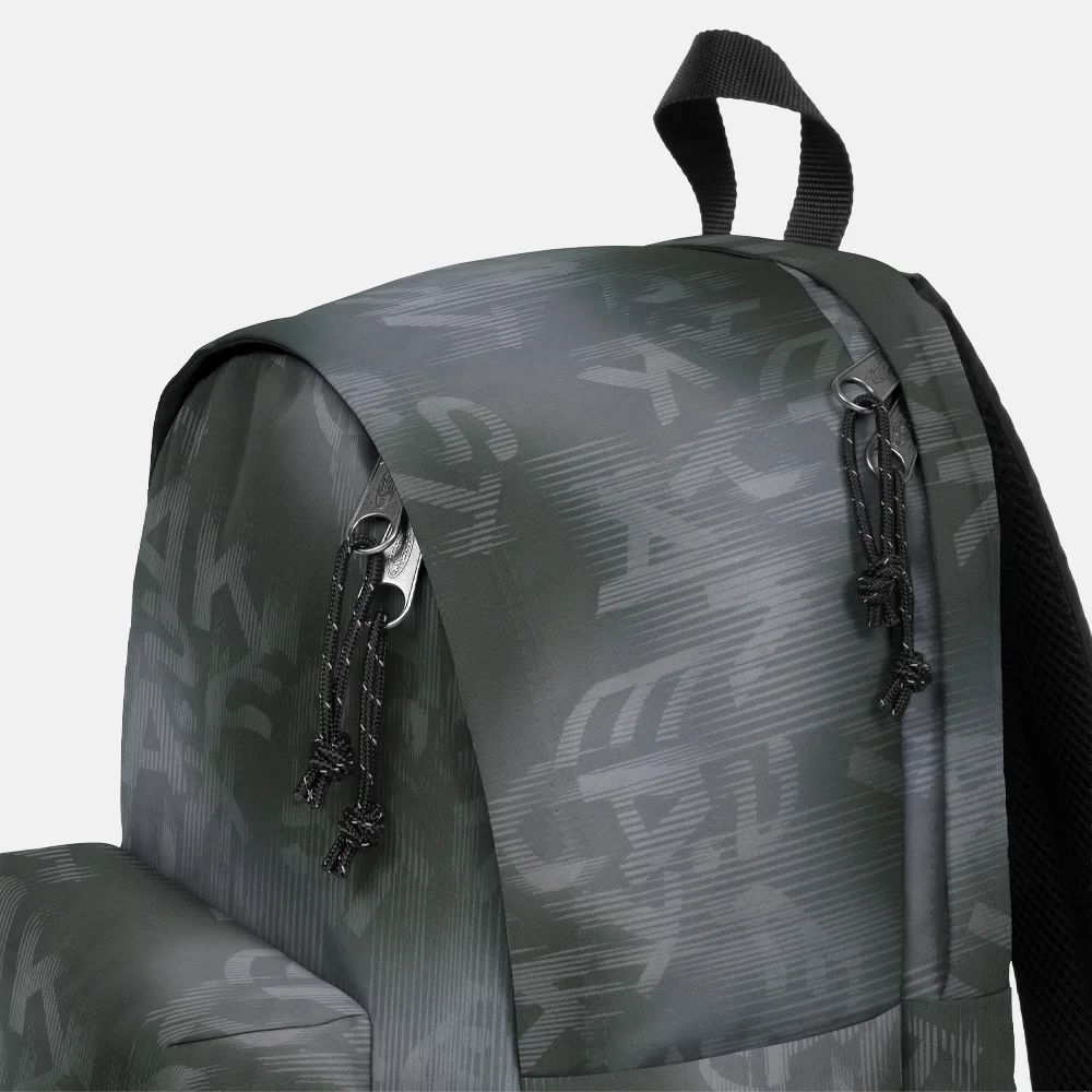 Eastpak Day office rugzak letter dye black bij Duifhuizen