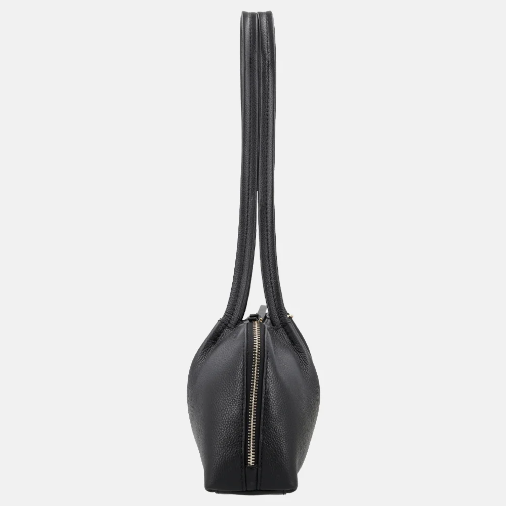 Loulou Essentiels Elodie schoudertas black bij Duifhuizen