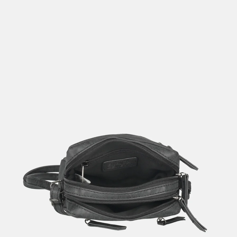 Enrico Benetti Kylie crossbody tas zwart bij Duifhuizen