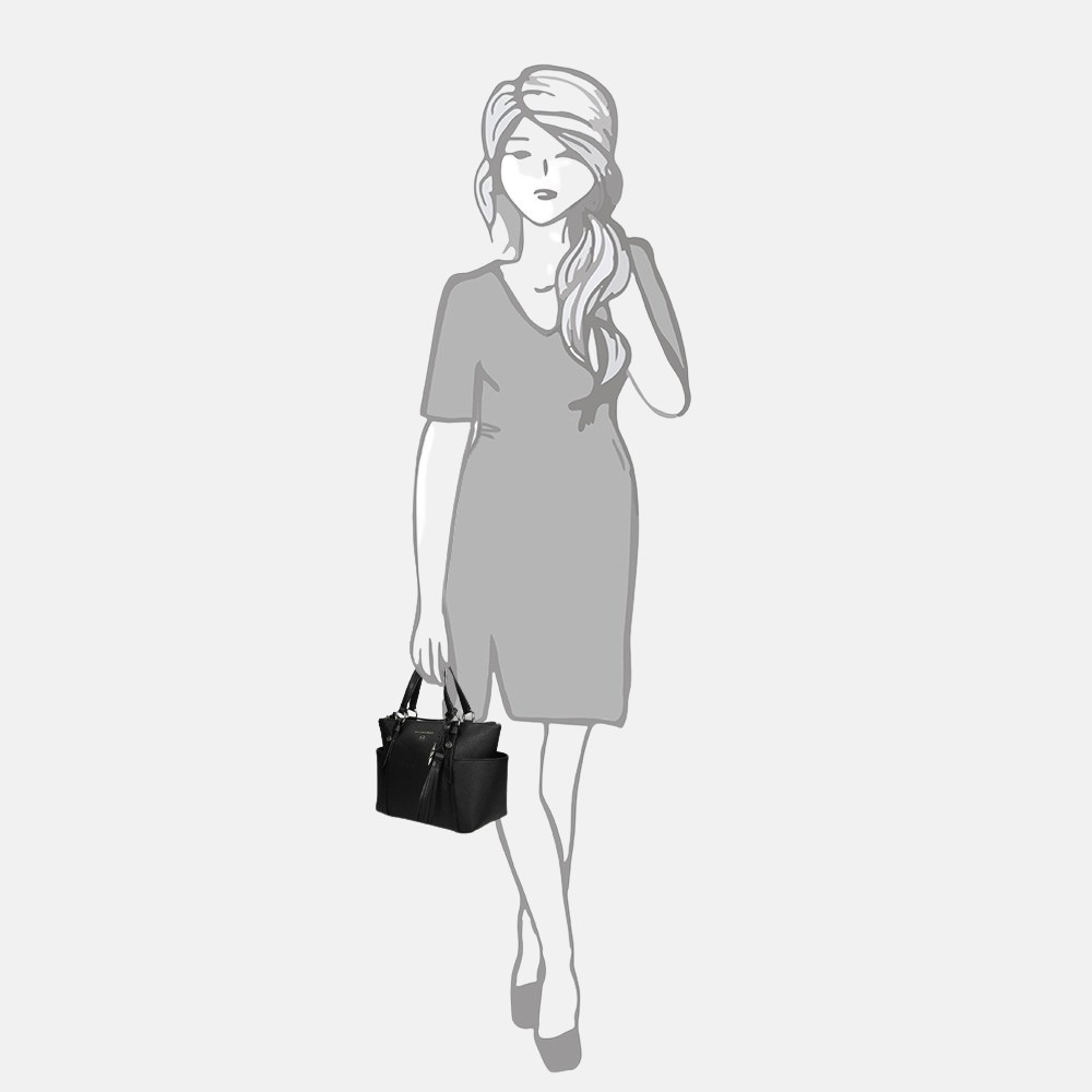 Michael Kors Sullivan shopper S black bij Duifhuizen