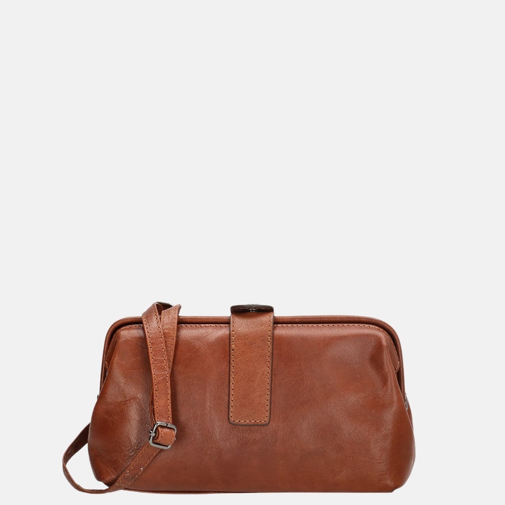 Genicci Molly crossbody tas cognac