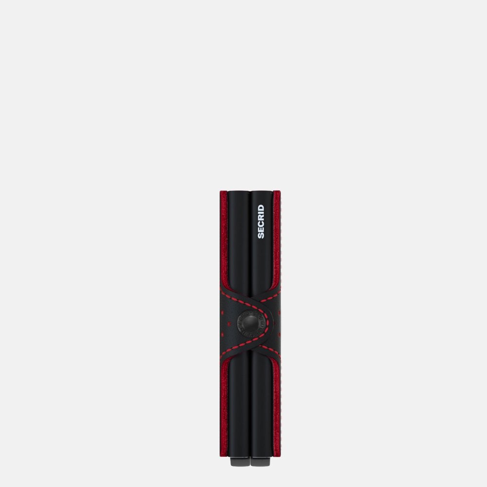 Secrid Twinwallet pasjeshouder fuel black-red bij Duifhuizen
