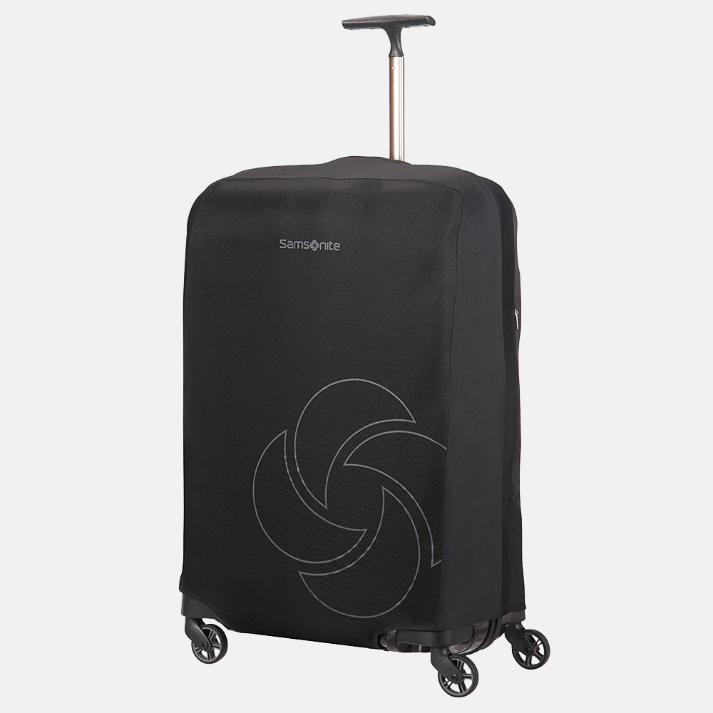 Samsonite kofferhoes L/M black bij Duifhuizen