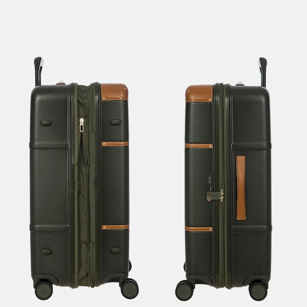 Bric's Bellagio trolley reiskoffer 70,5 cm olive bij Duifhuizen