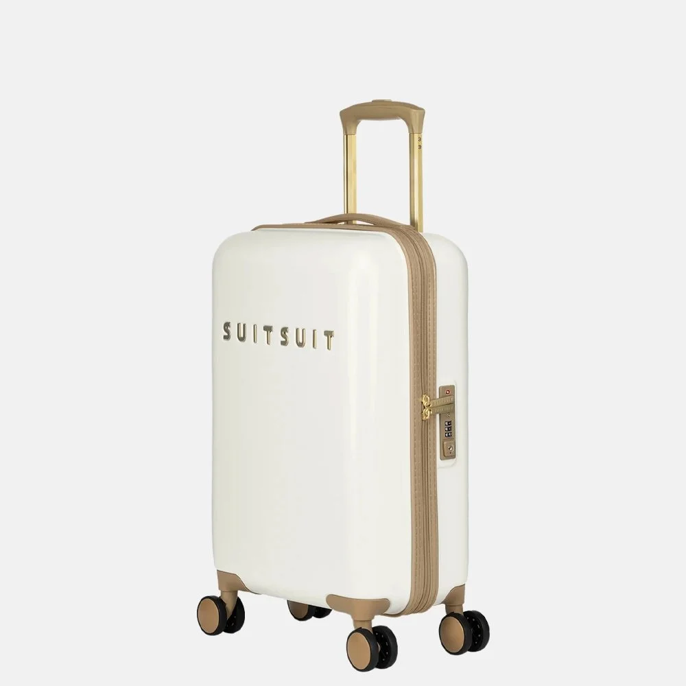 SUITSUIT Fusion koffer 55 cm white swan bij Duifhuizen