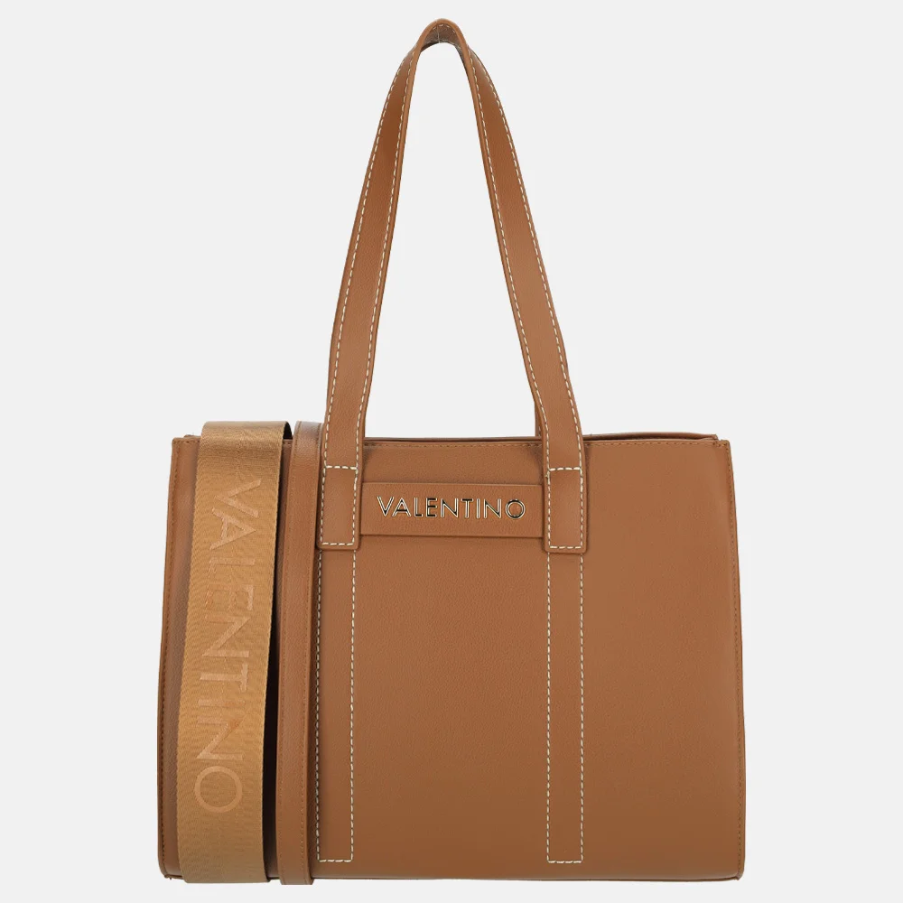 Valentino Bags Aury shopper cuoio
