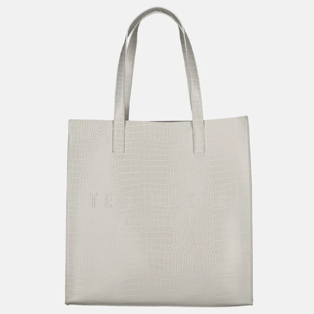 Ted Baker Croccon shopper nude bij Duifhuizen