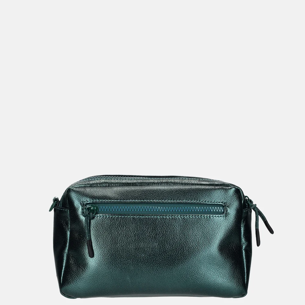 Enrico Benetti Celine crossbody tas metallic green bij Duifhuizen