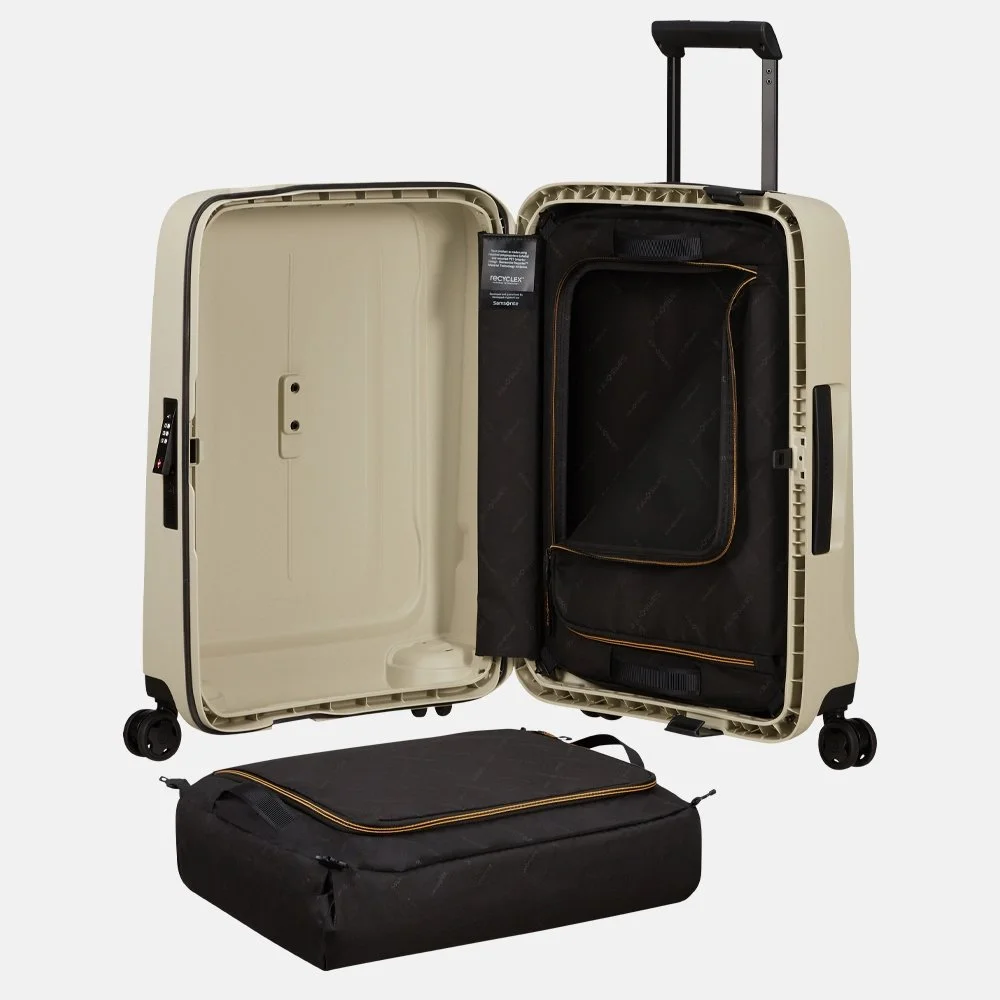 Samsonite Essens handbagage koffer 55 cm warm neutral bij Duifhuizen