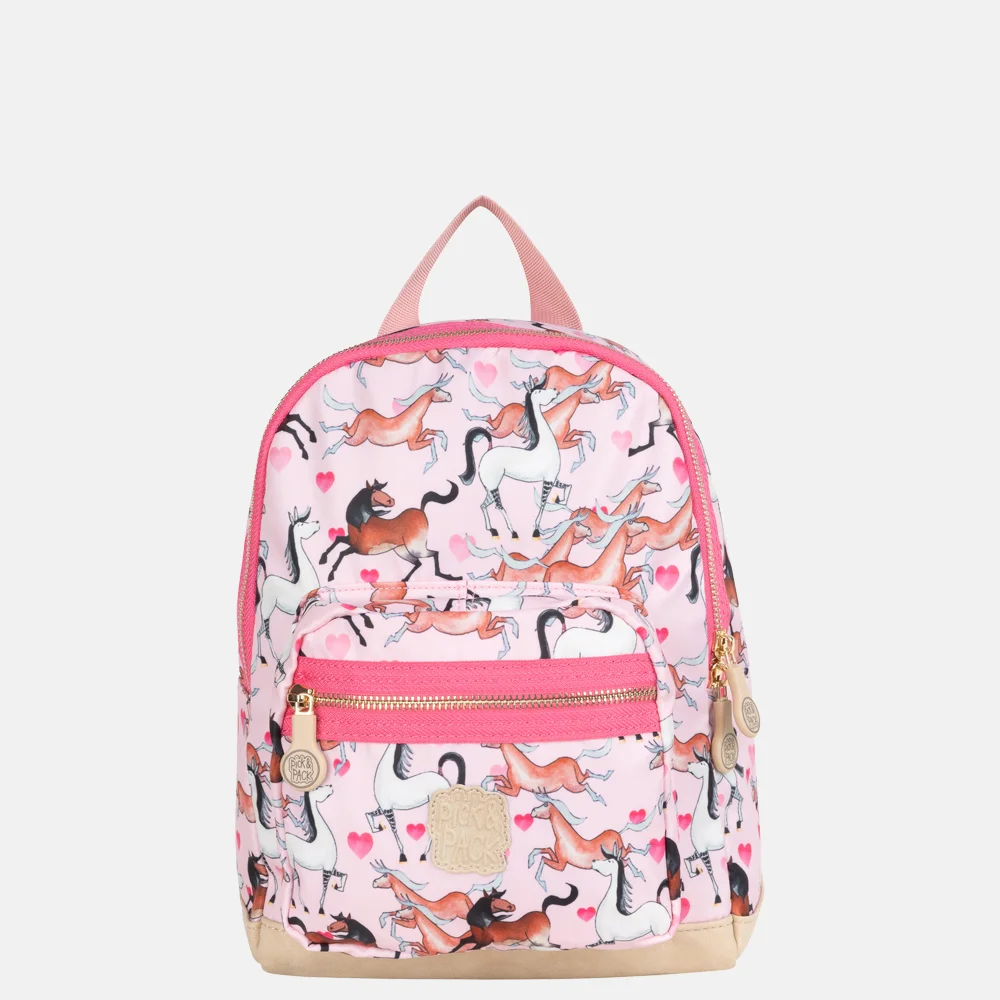 Pick and Pack Magic Horses kinderrugzak S pink bij Duifhuizen