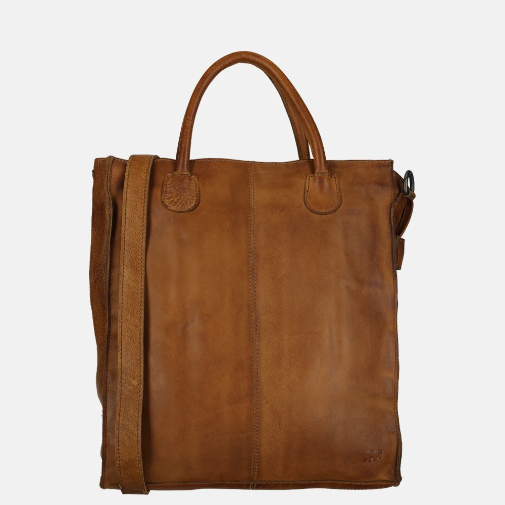 Bear Design shopper cognac bij Duifhuizen