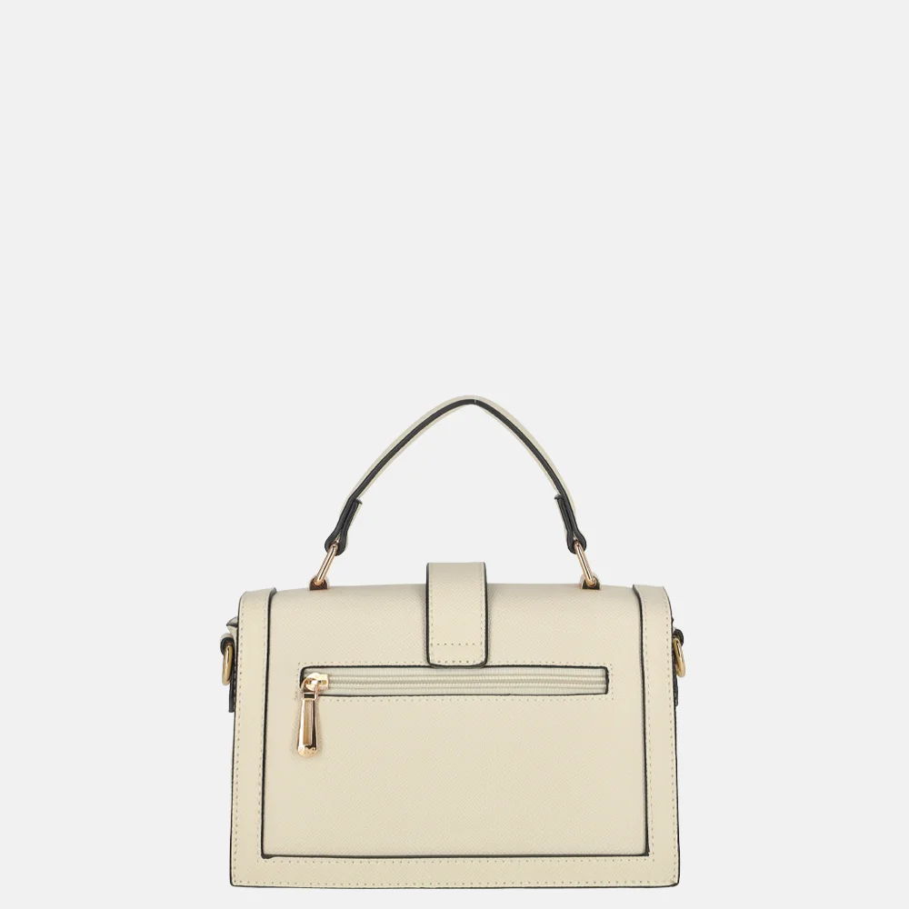 Flora & Co crossbody tas ecru bij Duifhuizen