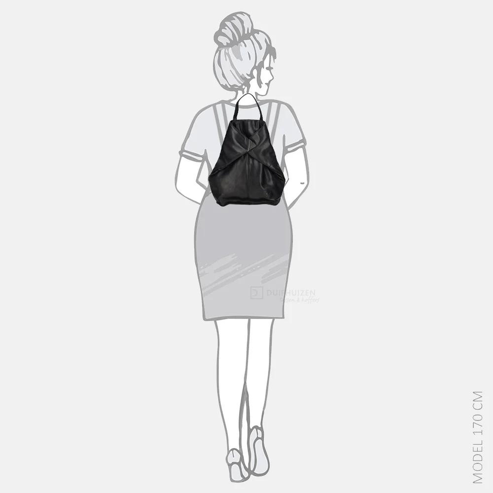 Bear Design Lisa rugzak black bij Duifhuizen