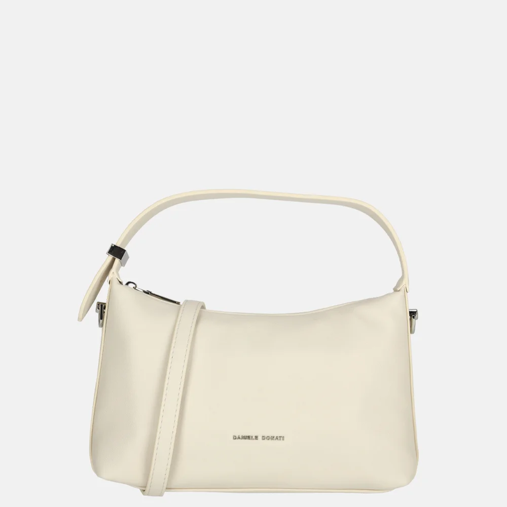 Daniele Donati Glad handtas S light beige bij Duifhuizen