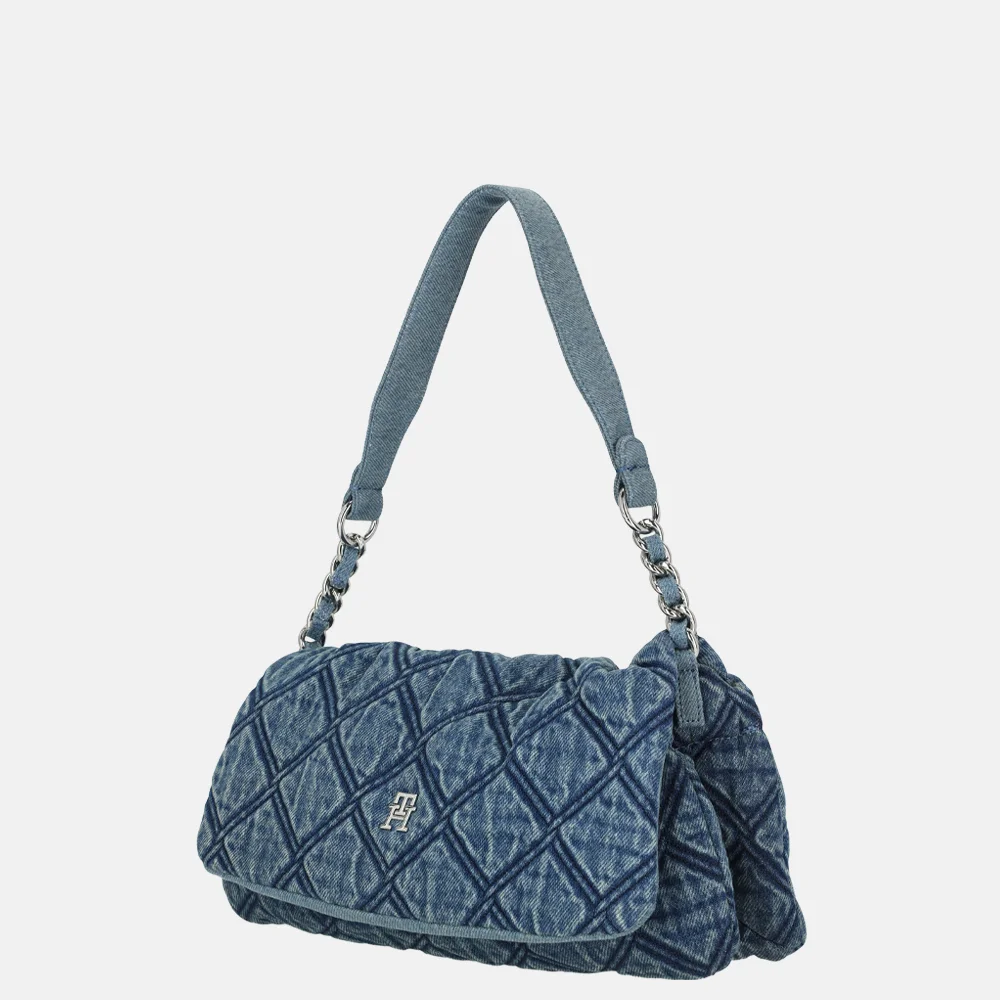 Tommy Hilfiger Feminine schoudertas denim bij Duifhuizen