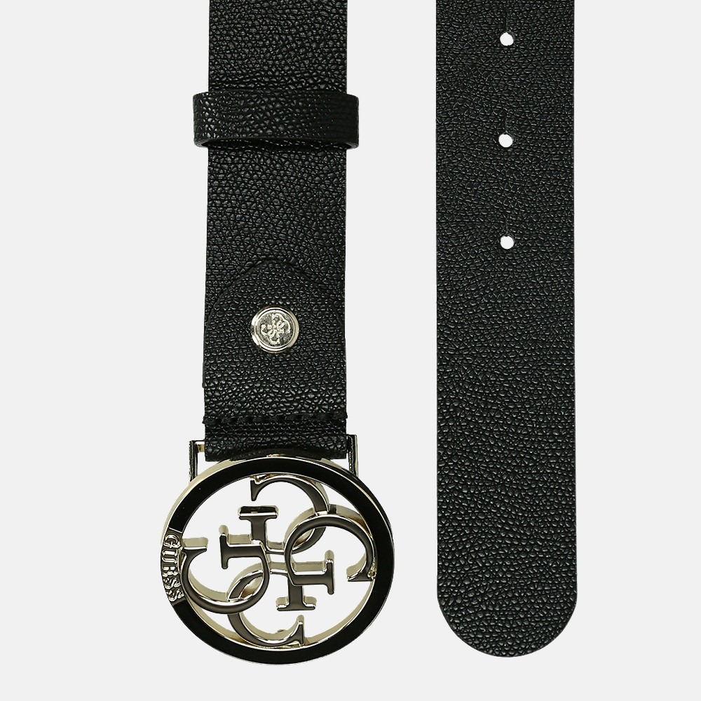 Guess Open Road damesriem 3.5 cm black bij Duifhuizen