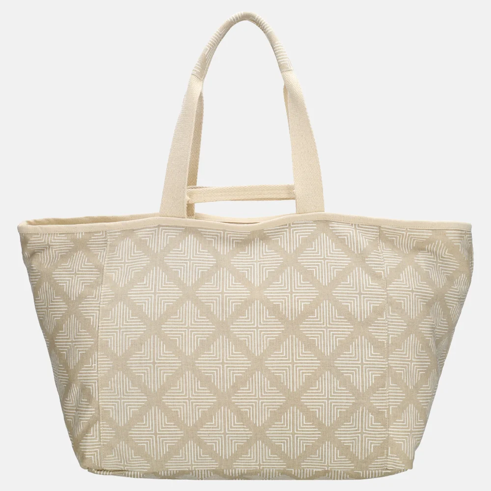 Zebra Trends strandtas zand bij Duifhuizen