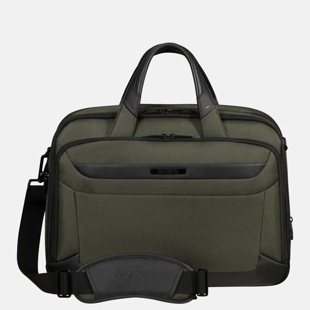 Samsonite Pro-Dlx 6 laptoptas 15.6 inch green
