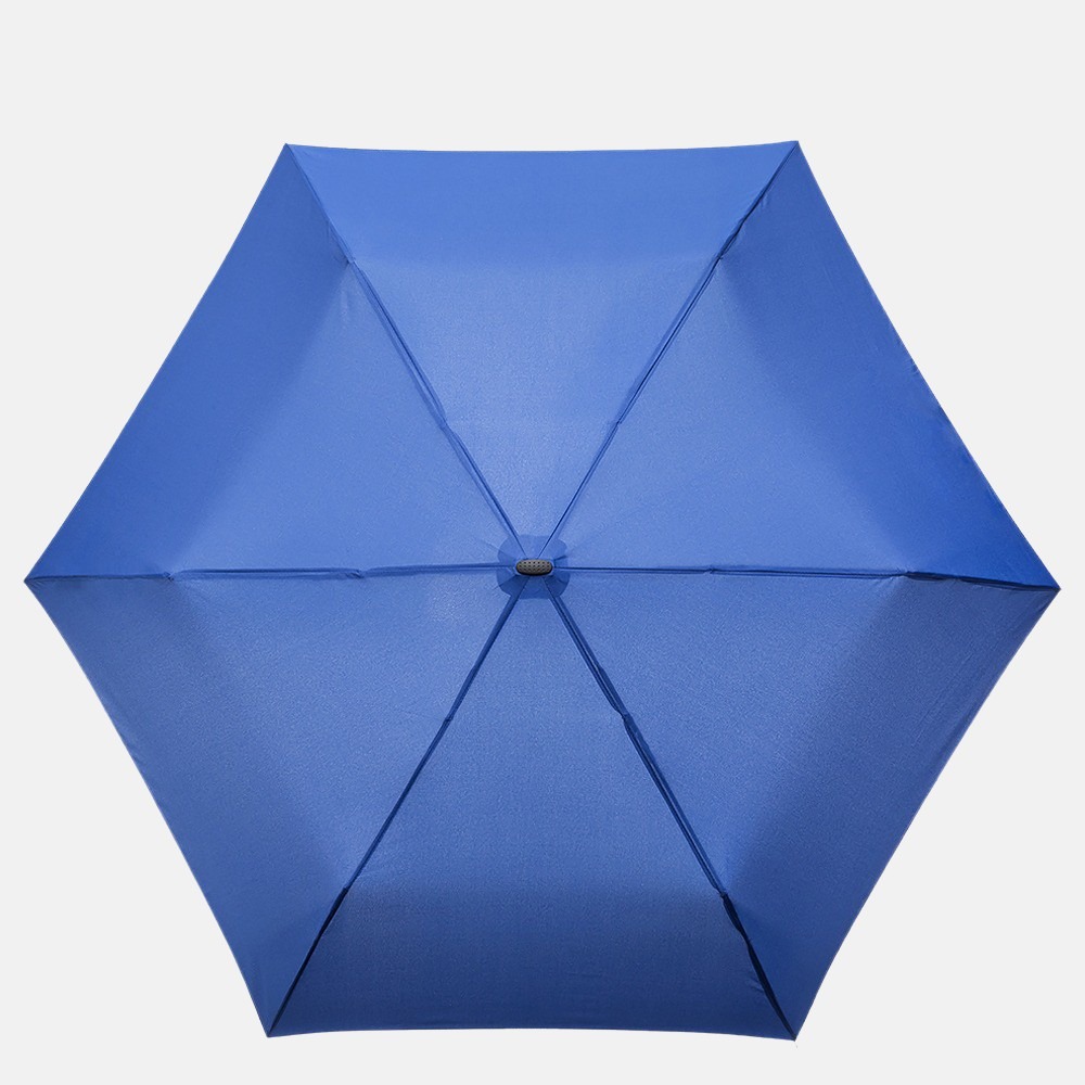 Impliva opvouwbare paraplu basic blue bij Duifhuizen
