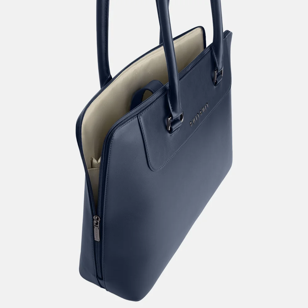 Suitsuit Mystique laptoptas 16 inch midnight blue bij Duifhuizen