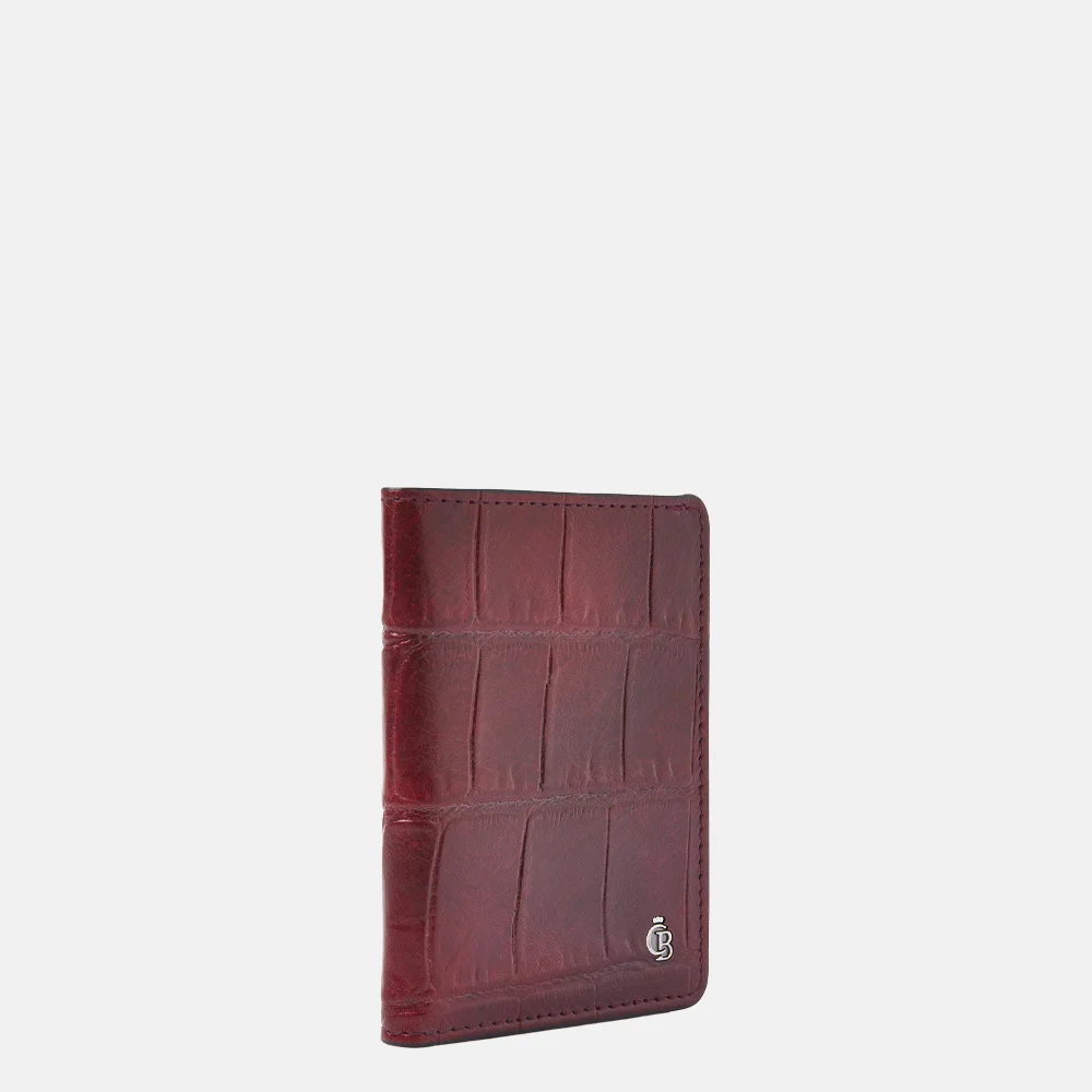 Castelijn en Beerens creditcard pasjeshouder croco rood bij Duifhuizen