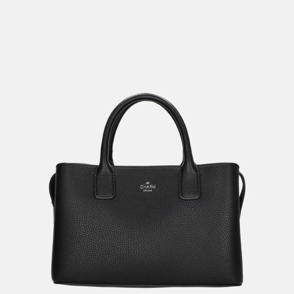 Charm London Muggiano handtas M zwart bij Duifhuizen