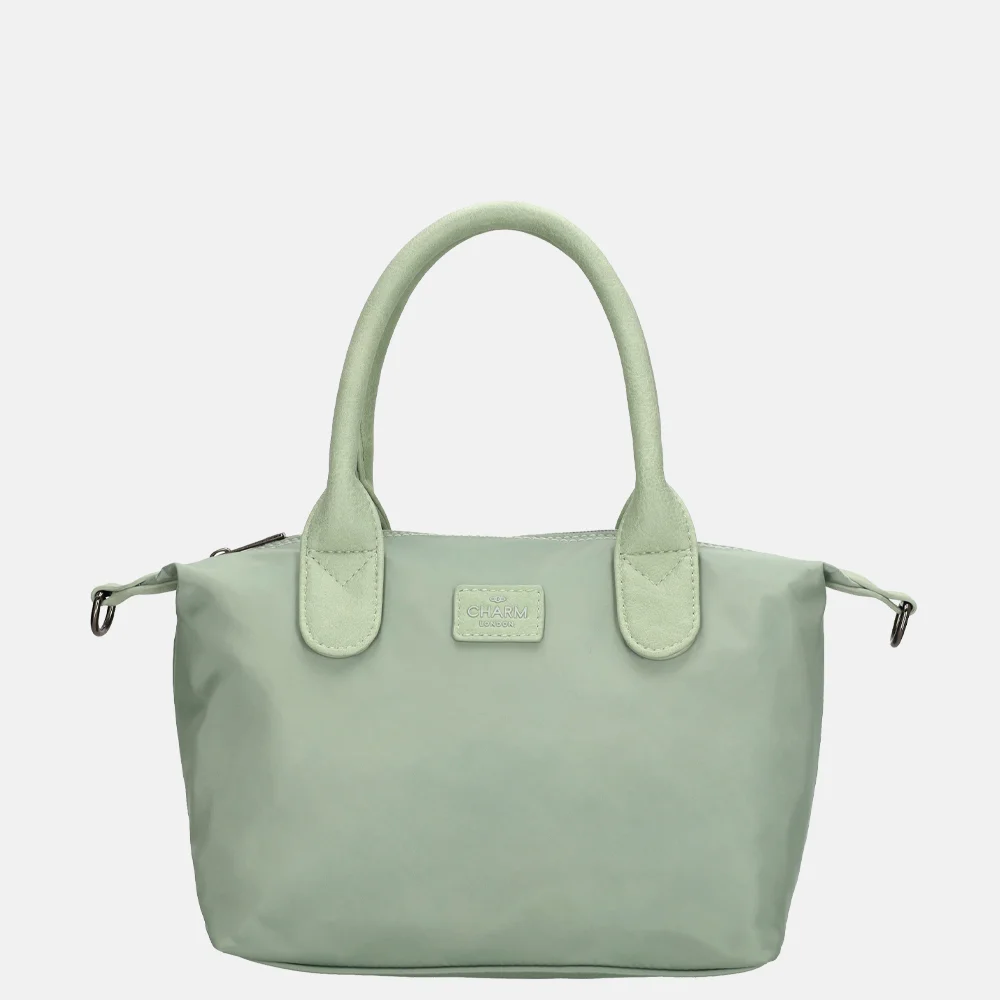 Charm London Buckingham Mono handtas lichtgroen bij Duifhuizen