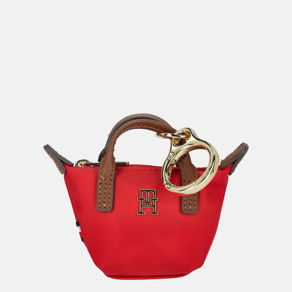 Tommy Hilfiger Popette bagcharm nano primary red