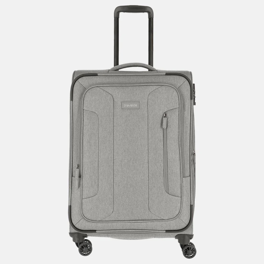 Travelite Boja koffer 67 cm anthrazit bij Duifhuizen