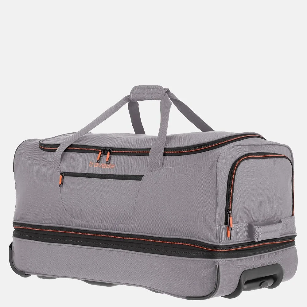 Travelite Basics reistas 70 cm grey/green bij Duifhuizen