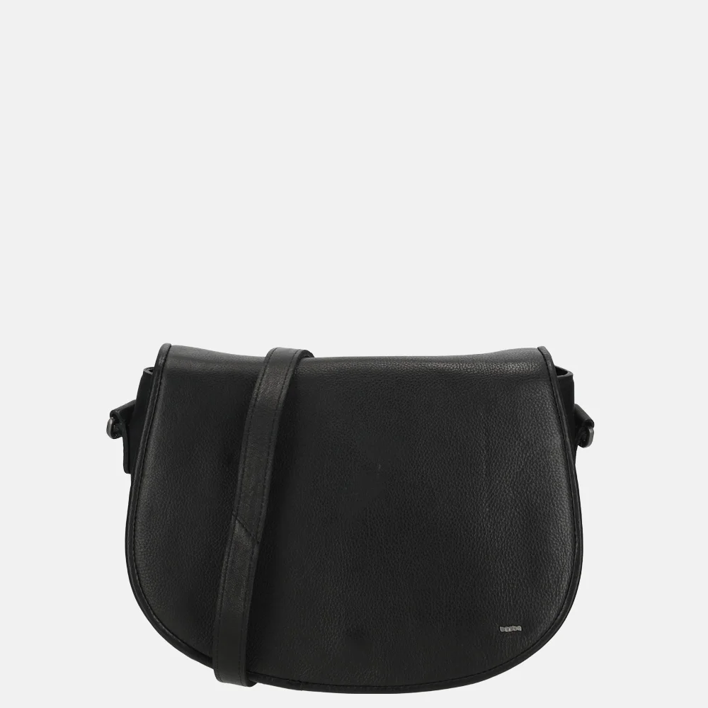 Berba Lucca saddle bag crossbody tas zwart bij Duifhuizen