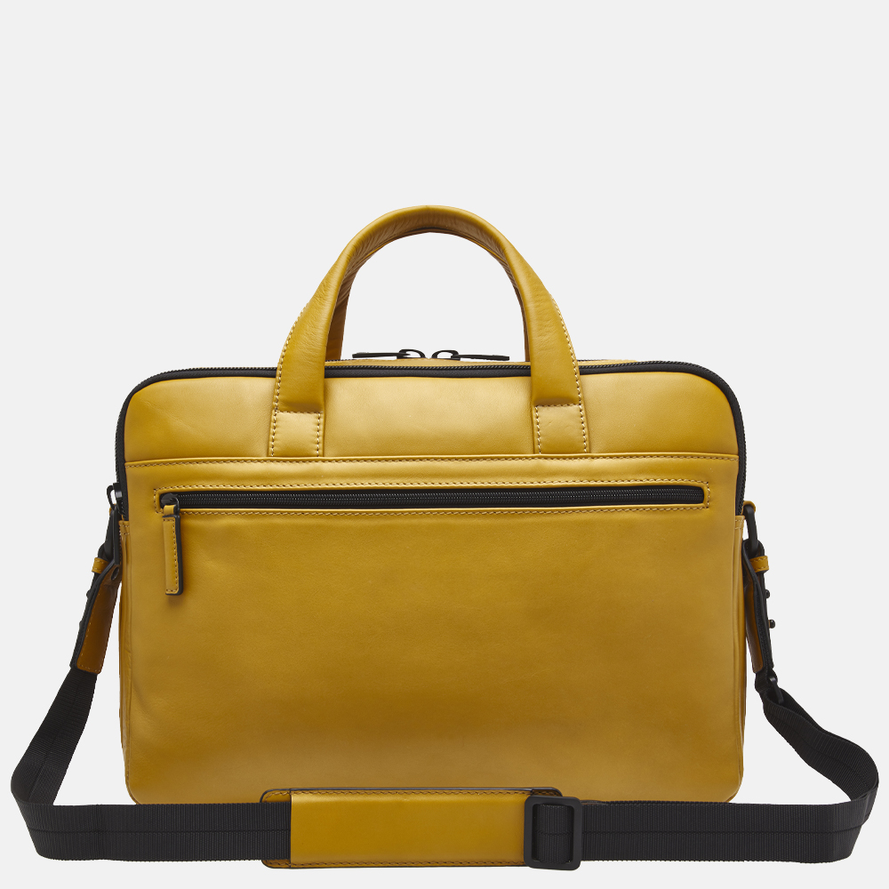 Castelijn & Beerens laptoptas 15 inch yellow bij Duifhuizen