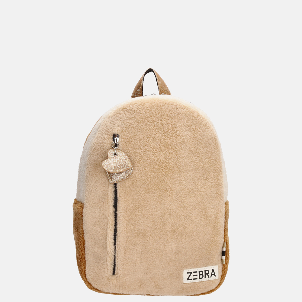 Zebra Trends kinderrugzak beige multi bij Duifhuizen