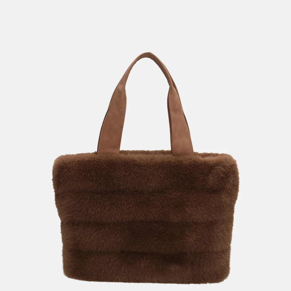 Zebra Trends Emma handtas S middenbruin bij Duifhuizen