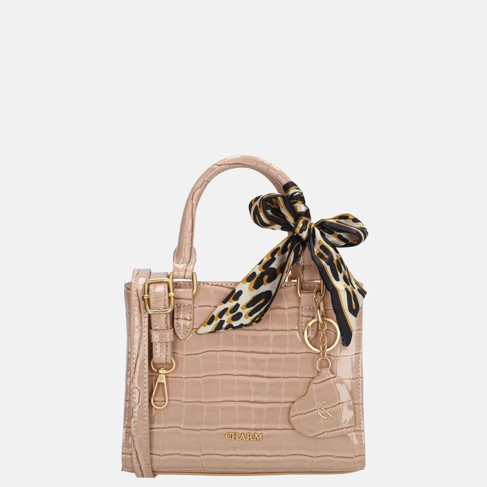 Charm London Knightbridge handtas oudroze