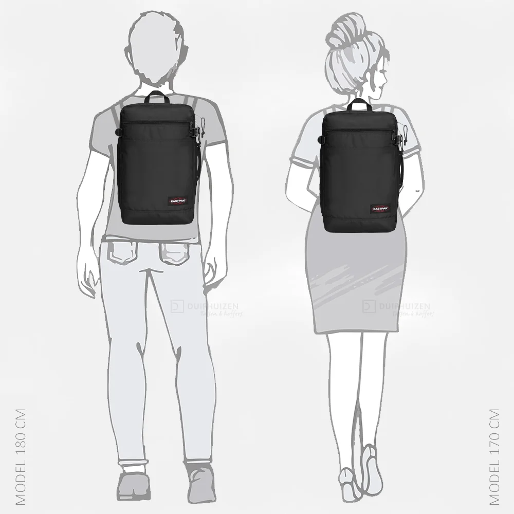 Eastpak Transit'R pack weekendtas black bij Duifhuizen