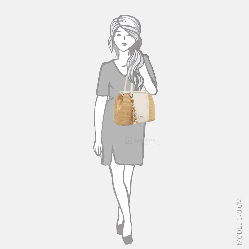 Suri Frey shopper loveley beige bij Duifhuizen