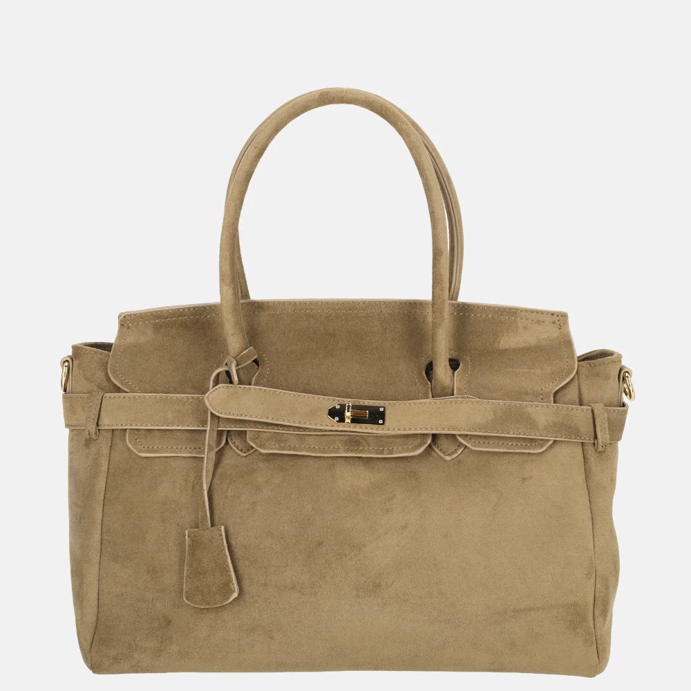 Firenze handtas taupe bij Duifhuizen