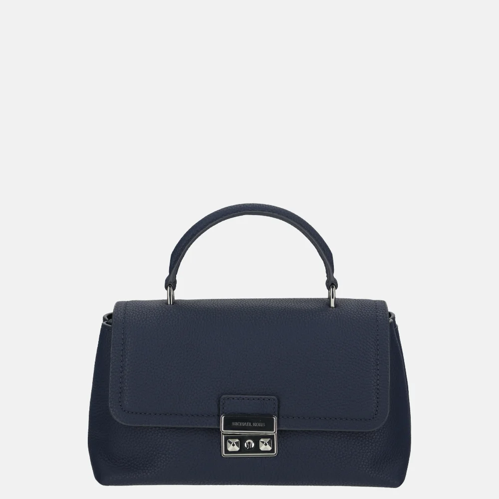 Michael Kors Tribeca satchel handtas M dress blues bij Duifhuizen